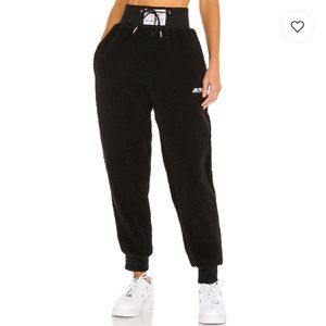 Adam Selman High Rise Black Sweatpants